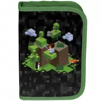 2. Paso Piórnik Dwuklapkowy bez Wyposażenia Pixel Green PP25PX-P001BW