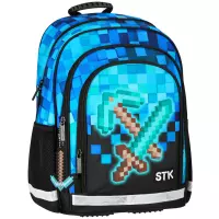 4. Starpak Plecak Szkolny Pixel Blue 552609