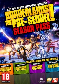 1. Borderlands The Pre-Sequel Season Pass (DLC) (MAC) (klucz STEAM)