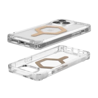 3. UAG Plyo Magsafe - obudowa ochronna do iPhone 15 Pro Max kompatybilna z MagSafe (ice-gold)