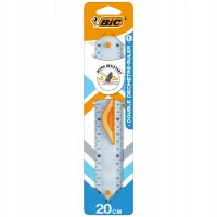 3. BIC Linijka 20 cm z Gumowym Uchwytem 594678 9926561