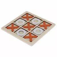5. Mega Creative Gra Kółko i Krzyżyk Drewniana Wood 552133
