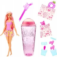 2. Mattel Barbie Pop Reveal Fruit Lalka Sok Truskawkowa Lemoniada HNW41