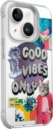 2. LAUT Pop Glitch - obudowa ochronna do iPhone 14 Plus/ 15 Plus (glitch)