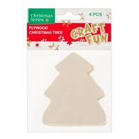 1. Craft With Fun Ozdoba Dekoracyjna Choinka Drewniana Do Zdobienia 438496