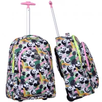 4. CoolPack Alan Plecak Szkolny Na Kółkach Panda Gang F124829