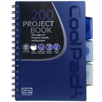 3. Coolpack Kołozeszyt Dark Blue A5 100 Kartek Kratka 94306CP