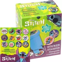 1. Coolpack Stempelek z Naklejkami Stitch Niebieski 80198PTR