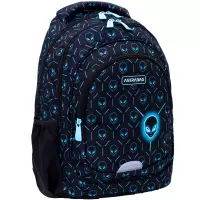 1. AstraBag Plecak Szkolny AB330 Neon UFO 502025012