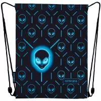 1. AstraBag Worek Szkolny Na Sznurkach AD1 Neon UFO 507025006
