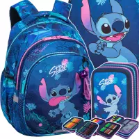 1. CoolPack Zestaw Szkolny Stitch Blue 3el Plecak F029780 + Worek F054780 + Piórnik F067780