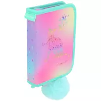 9. Starpak Piórnik Dwuklapkowy Bez Wyposażenia Ombre Kitty Doggy 553435