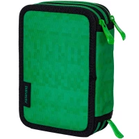 2. AstraBag Piórnik Trzykomorowy z Wyposażeniem AC31 Pixel Hero 503024057