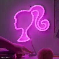 4. Lampka Neonowa Ścienna Barbie