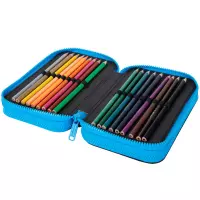 4. CoolPack Jumper 3 Piórnik Trzykomorowy Z Wyposażeniem Soccer E67553
