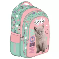 1. St.Majewski Plecak Szkolny BPL-58 Fluffy Kitty 687068