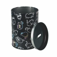 1. Starpak Skarbonka Metalowa Okrągła Kitty Holo 536634