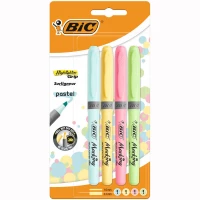 2. Bic Zakreślacze Hightlight Grip Pastel 4 sztuki 964859