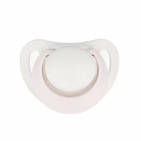 4. Nuk Smoczek Uspokajający Silikonowy 0-6m Star Różowy 2szt 541390