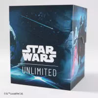 3. Gamegenic: Star Wars Unlimited - Soft Crate - Pudełko na Karty - Darth Vader