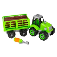 2. Mega Creative Traktor z Przyczepką Na Bele Drewna 482971