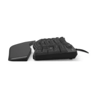 5. Hama Klawiatura Przewodowa EKC-400 Ergonomiczna Czarna