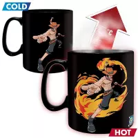 3. Kubek Termoaktywny One Piece - Luffy & Ace