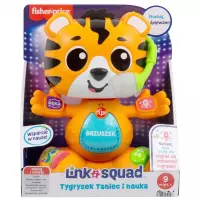 2. Mattel Fisher Price Link Squad Tygrysek Taniec Nauka Pl Hyl33