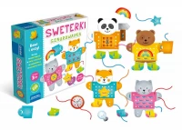 2. Granna Sweterki Sznurowanka