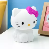 4. Silikonowa Lampka z Akumulatorem - Hello Kitty 