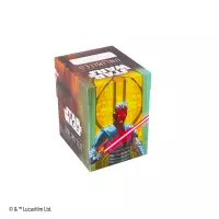 3. Gamegenic: Star Wars Unlimited - Soft Crate - Pudełko na Karty - Obi-Wan Kenobi / Darth Maul