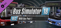 1. Bus Simulator 18 - MAN Bus Pack 1 (DLC) (PC) (klucz STEAM)