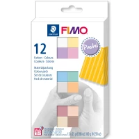 2. Staedtler Fimo Zestaw Masy Termoutwardzalnej Soft Pastel 12x25g 053423