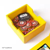 13. Gamegenic: Star Wars Unlimited - Deck Pod -  Pudełko na Karty - Yellow