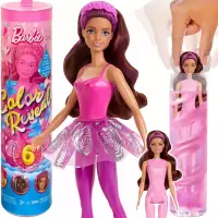 1. Mattel Lalka Barbie Color Rev Baletnica Tuba Niespodzianka HRK17