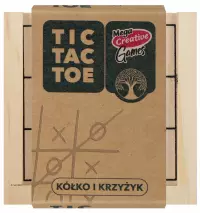 1. Mega Creative Gra Kółko i KrzyżykDrewniane Kostka Wood 552136