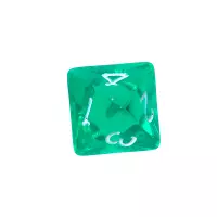 6. Komplet kości REBEL RPG - Mini Kryształowe - Zielone