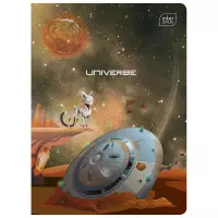 1. Interdruk Zeszyt A5 32 kartek kratka Metallic Fantasy 366634