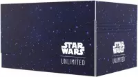 2. Gamegenic: Star Wars Unlimited Card Game - Twin Suns Soft Crate - Card Back Blue