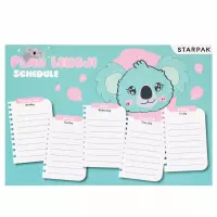 2. Starpak Plan Lekcji z Tabliczką Mnożenia A5 Koala 560061