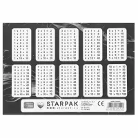 1. Starpak Plan Lekcji z Tabliczką Mnożenia A5 Gaming 560066