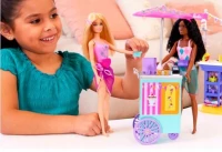 4. Mattel Barbie Zestaw Dzień Nad Morzem + Lalki HNK99