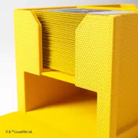 6. Gamegenic: Star Wars Unlimited - Double Deck Pod - Premium Pudełko na Karty - Yellow