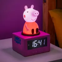 4. Lampka z Budzikiem - Świnka Peppa