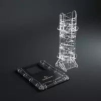 2. Gamegenic: Crystal Twister Premium Dice Tower - Wieża na Kości