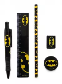 2. Zestaw Szkolny Batman - Symbole 5 elementów