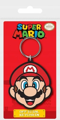 1. Brelok Gumowy Super Mario - Mario