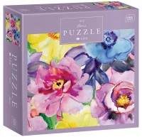 1. Interdruk Puzzle 500 el. Flowers 2 326034