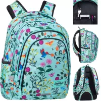 7. CoolPack Drafter 3 Plecak Szkolny Cherry Tree F010924