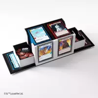 18. Gamegenic: Star Wars Unlimited - Double Deck Pod - Pudełko na Karty - White/Black